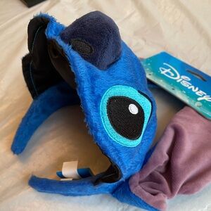 Disney Stitch Blue and Purple Plush Ears Headband